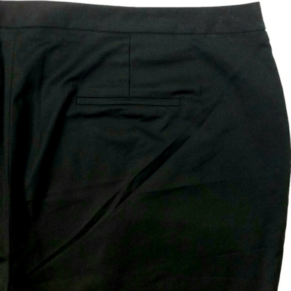 Calvin Klein Black Zip Pocket Stretch Tapered Leg Ankle Pants Womens Plus 24W - Picture 7 of 11